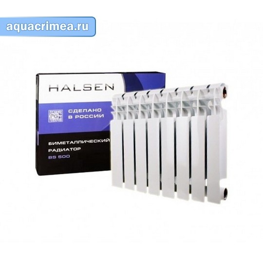 Радиатор биметаллический Halsen  500/100/10